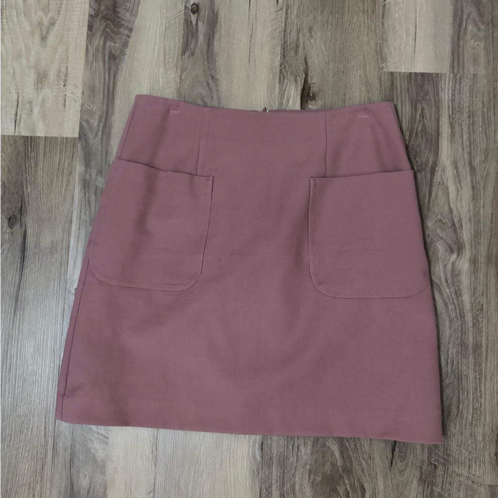 Pink A-Line Skirt